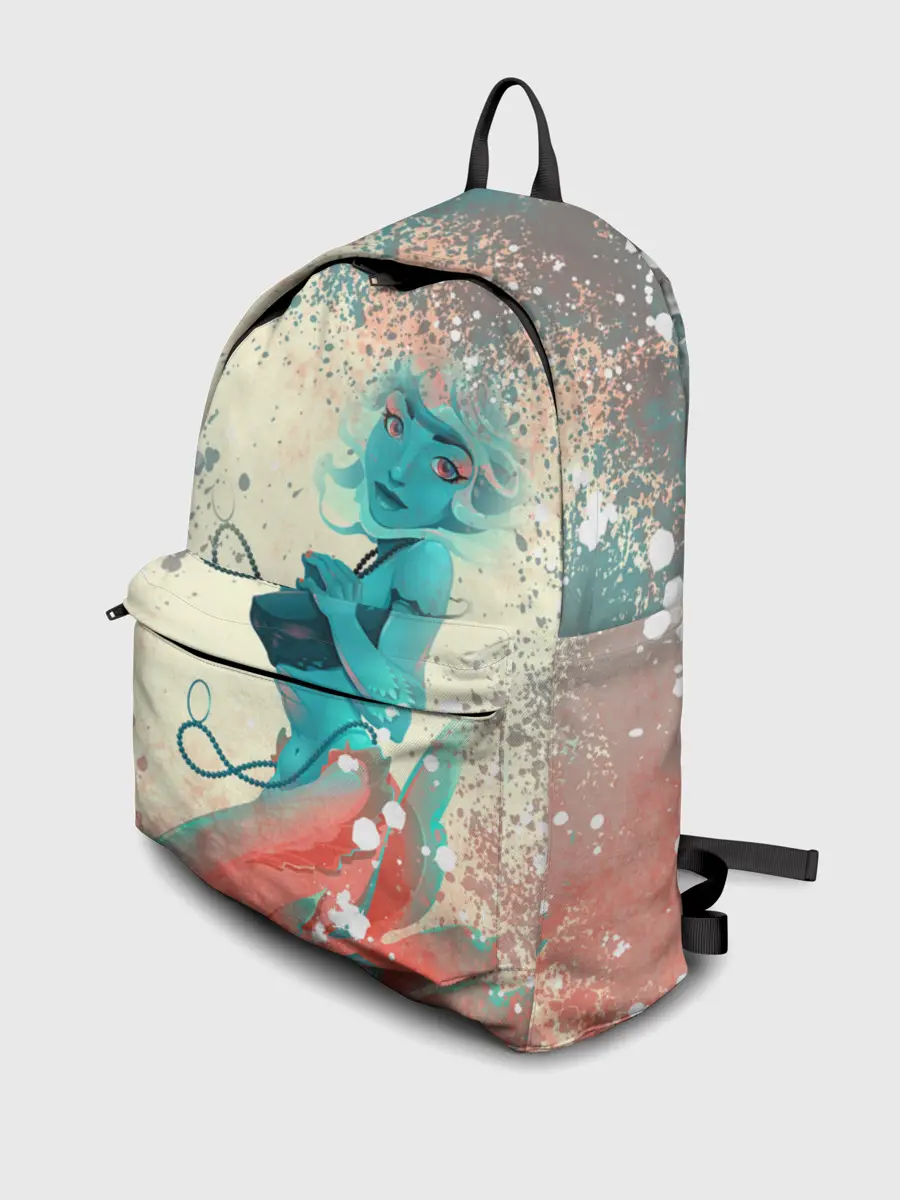 Рюкзак джинсовый / Русалочка | Mermaid