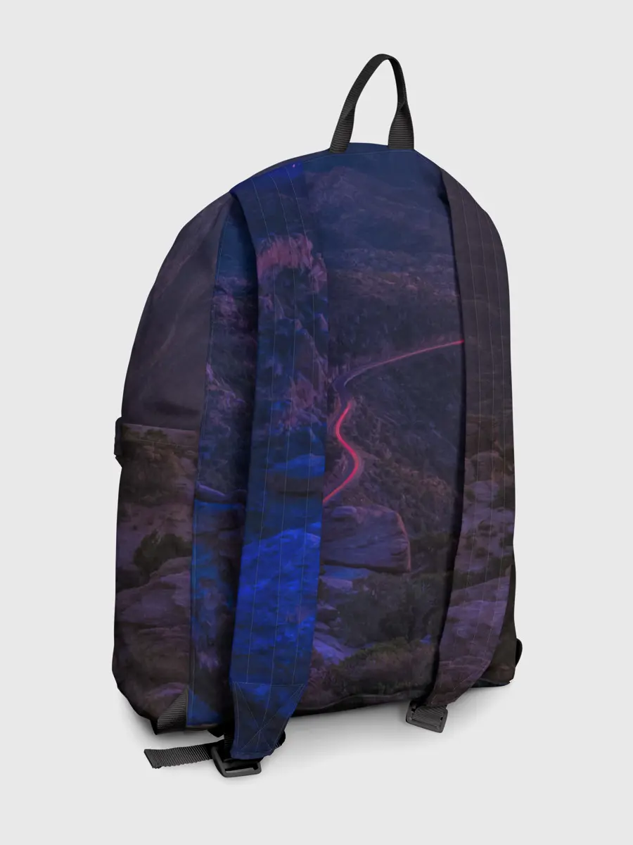 Рюкзак джинсовый / НЕОНОВАЯ ДОРОГА