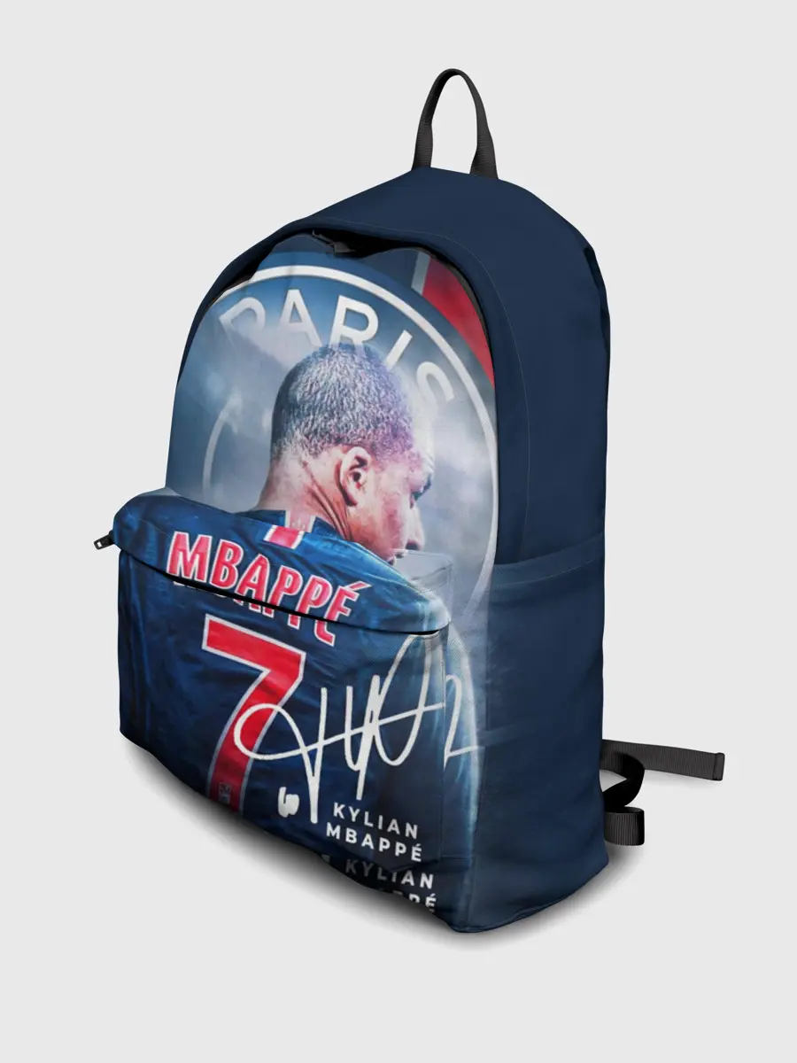 Рюкзак джинсовый / Килиан Мбаппе, PSG