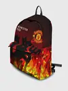 Рюкзак джинсовый / MANCHESTER UNITED / ДЬЯВОЛ