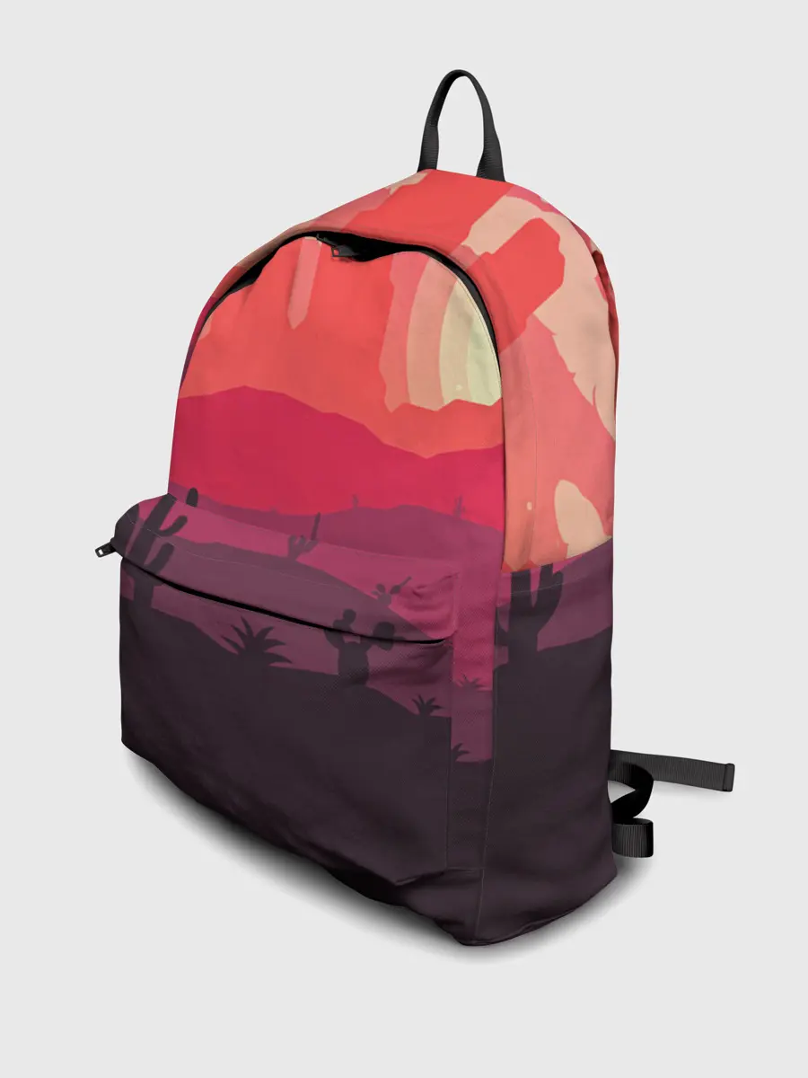 Рюкзак джинсовый / Пустыня