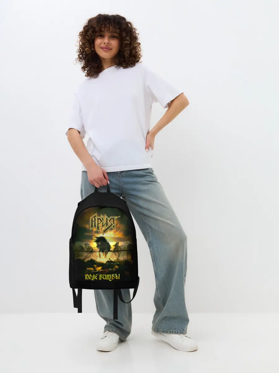 Рюкзак джинсовый / Ария - ПОЛЕ БИТВЫ