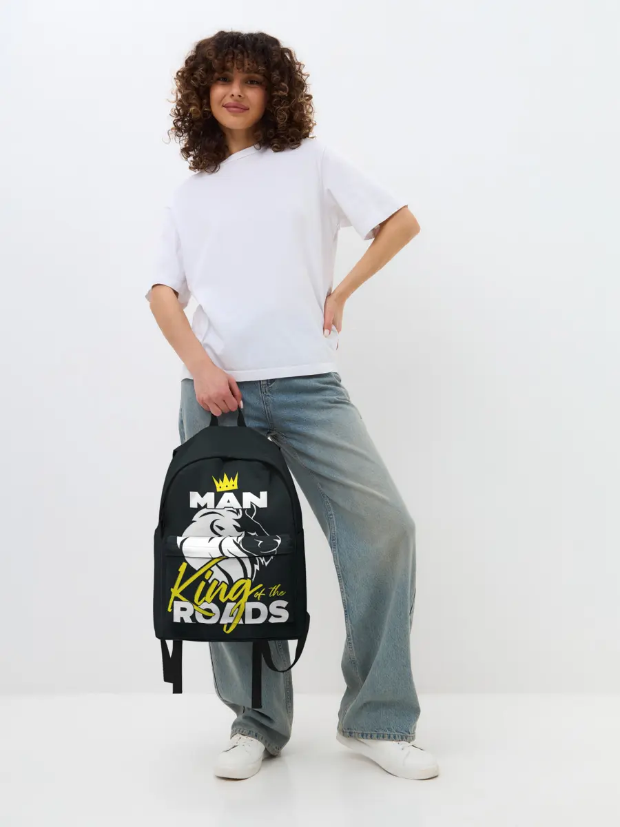 Рюкзак джинсовый / Man king of the roads