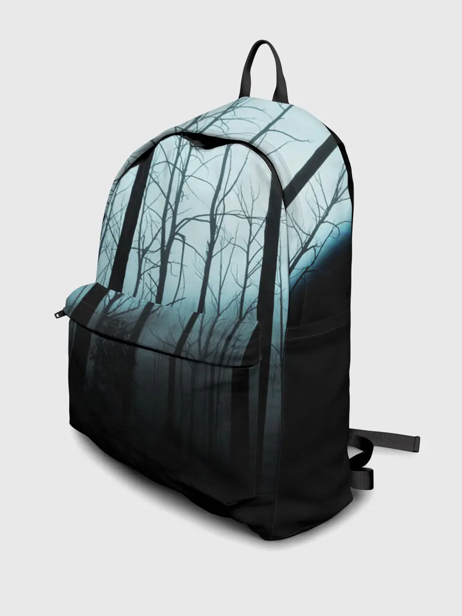 Рюкзак джинсовый / ЖУТКИЙ ЛЕС