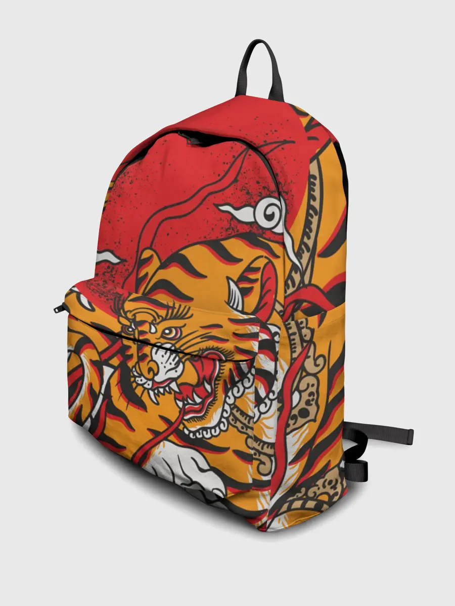 Рюкзак джинсовый / Год тигра