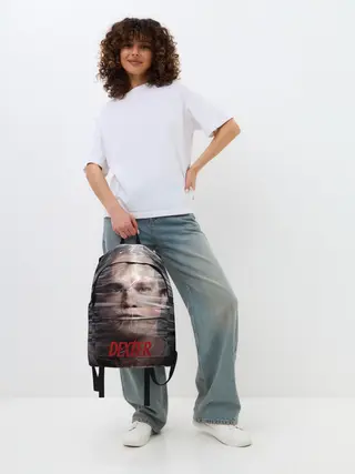 Рюкзак джинсовый / Декстер Морган в пленке