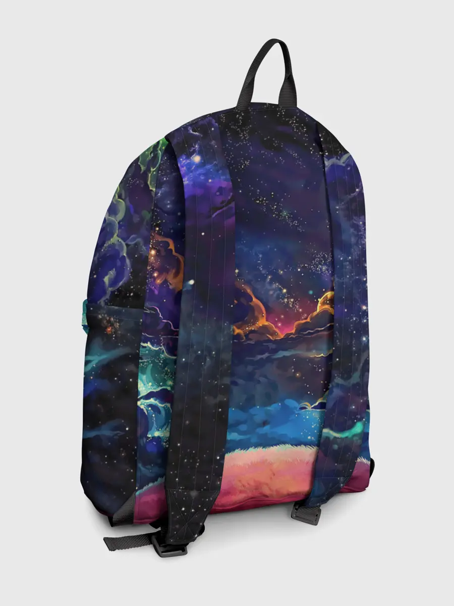 Рюкзак джинсовый / Глубокий космос