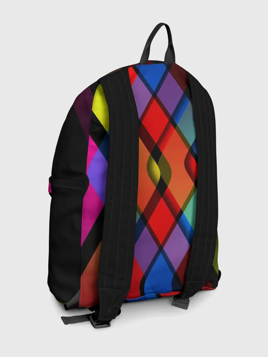 Рюкзак джинсовый / Симметрия красок