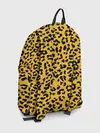Рюкзак джинсовый / Леопард желтый
