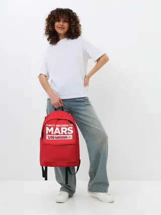 Рюкзак джинсовый / Thirty Seconds to Mars UN PLUGGED