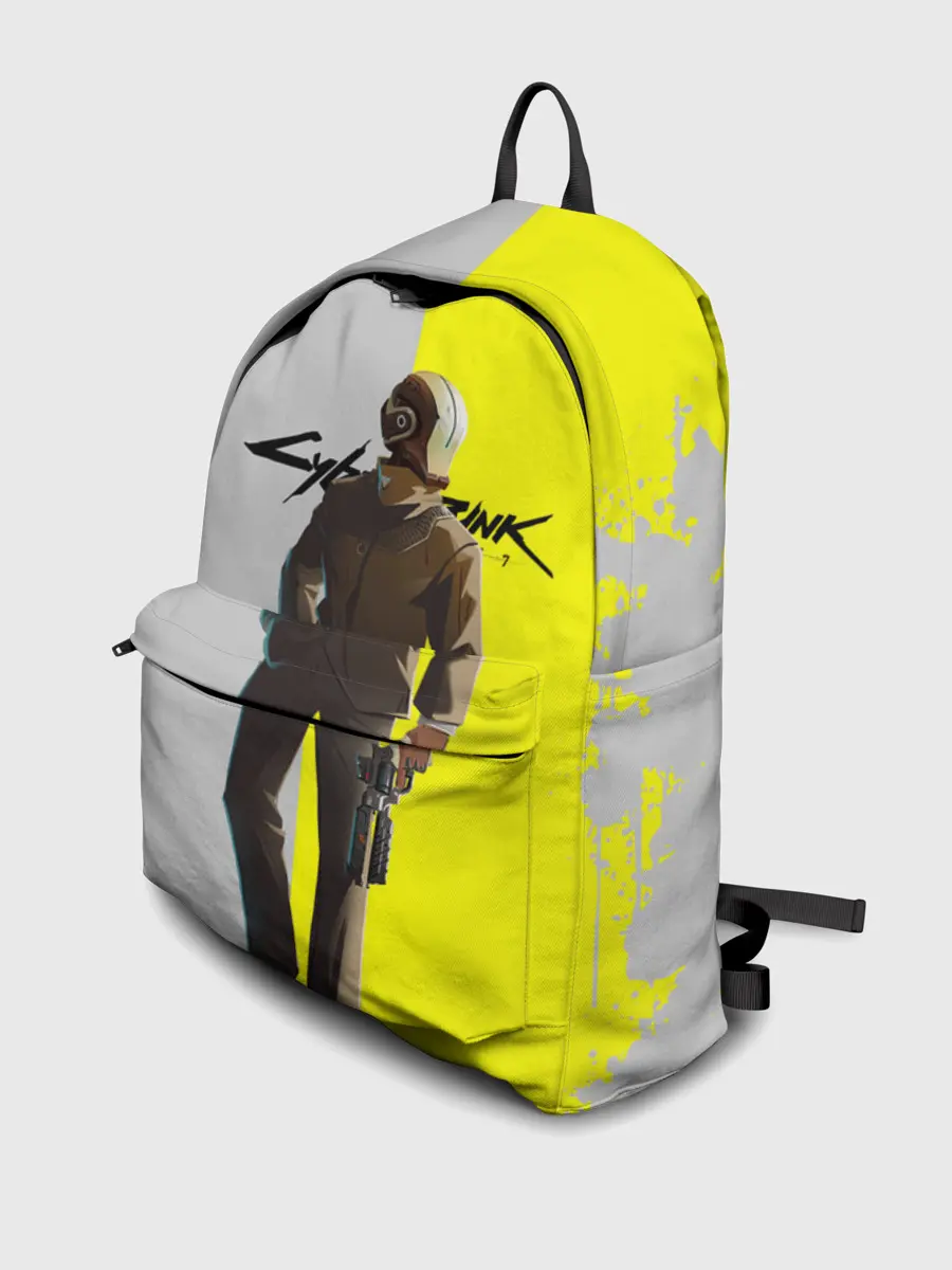 Рюкзак джинсовый / CYBERPUNK 2077 | КИБЕРПАНК