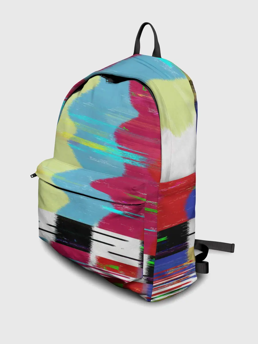 Рюкзак джинсовый / TV glitch