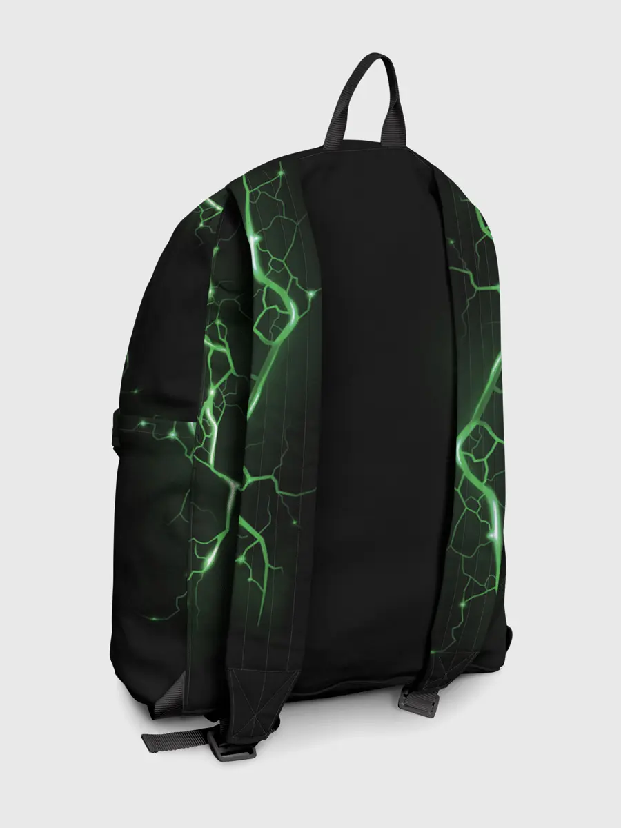 Рюкзак джинсовый / CREEPER 3D | MINECRAFT 3D