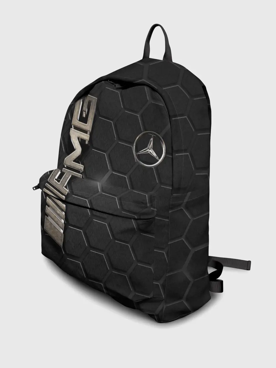 Рюкзак джинсовый / MERCEDES LOGO BRONZE