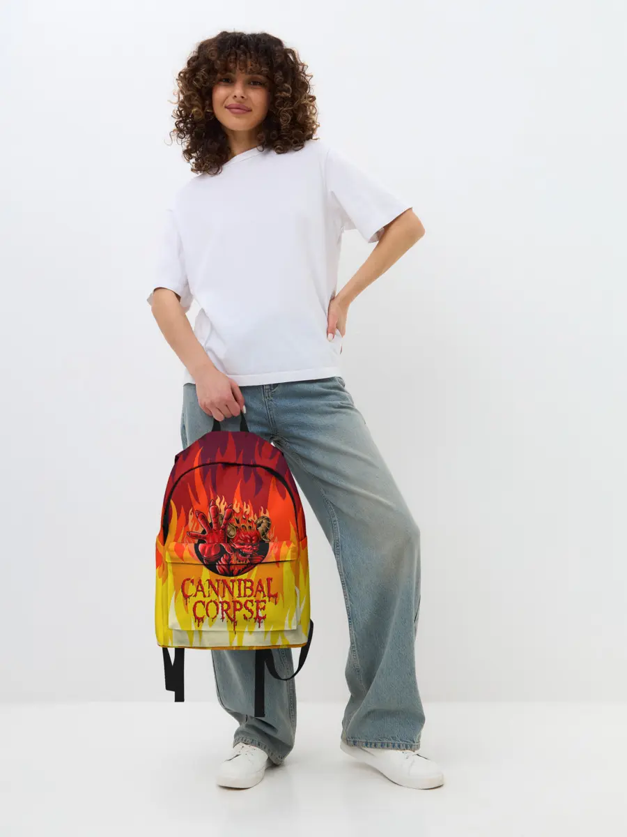 Рюкзак джинсовый / Cannibal Corpse | Труп Канниба