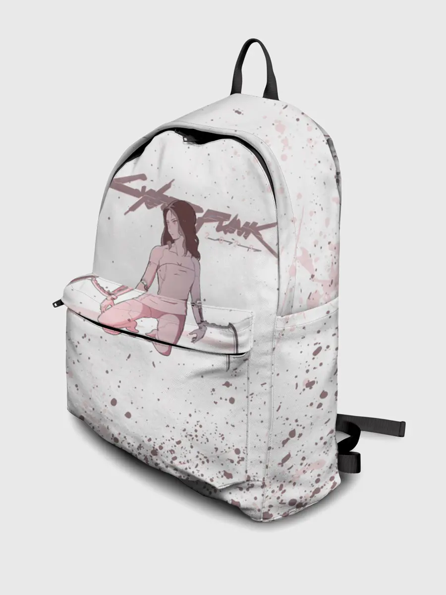 Рюкзак джинсовый / КЛИНКИ БОГОМОЛА | CYBERPUNK 2077