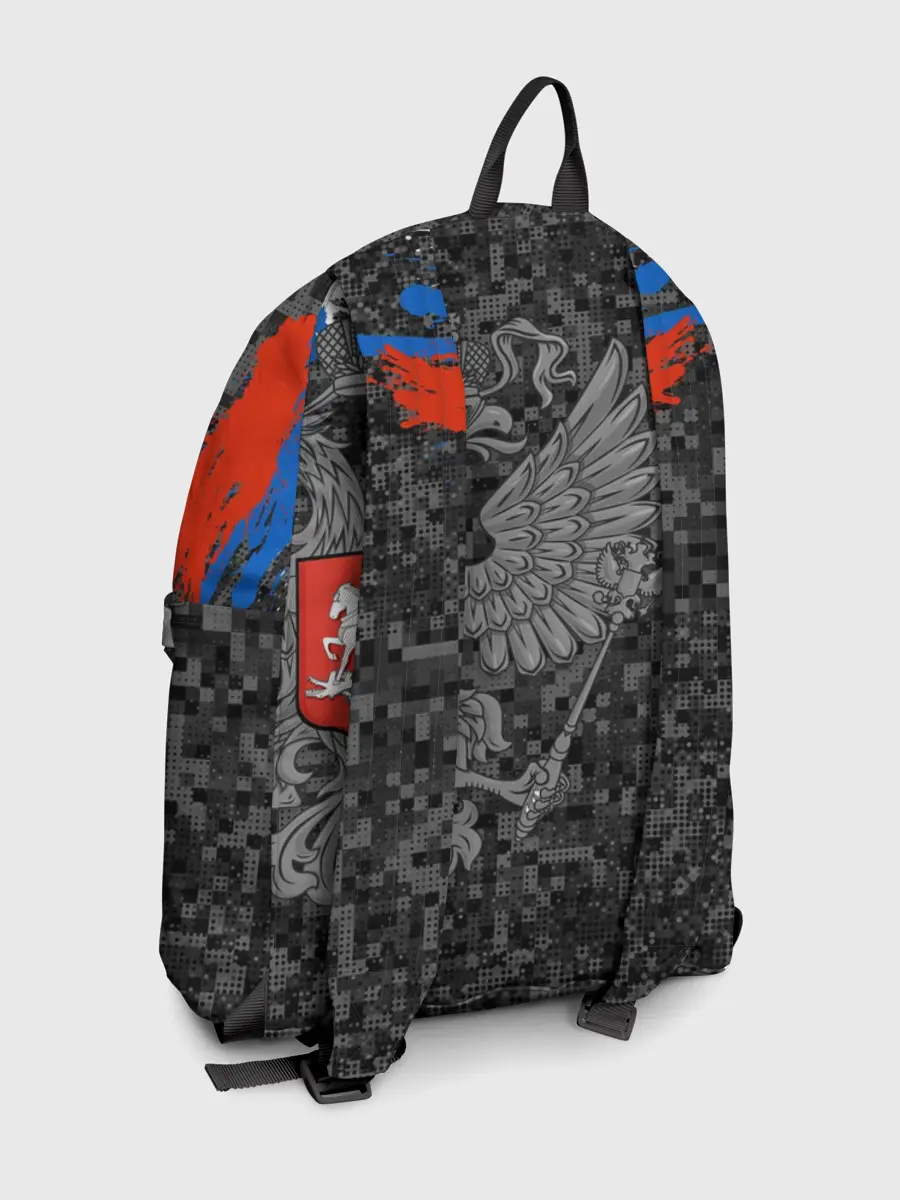 Рюкзак джинсовый / Двуглавый орел. Камуфляж