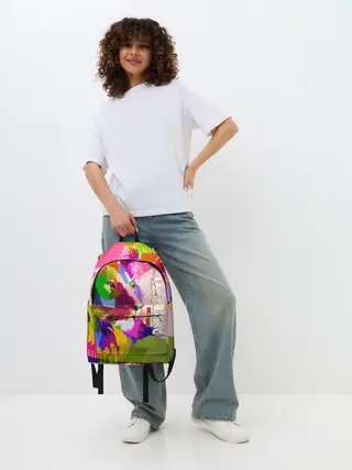 Рюкзак джинсовый / I am the lion king