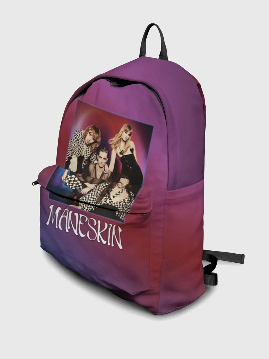 Рюкзак джинсовый / Maneskin forever