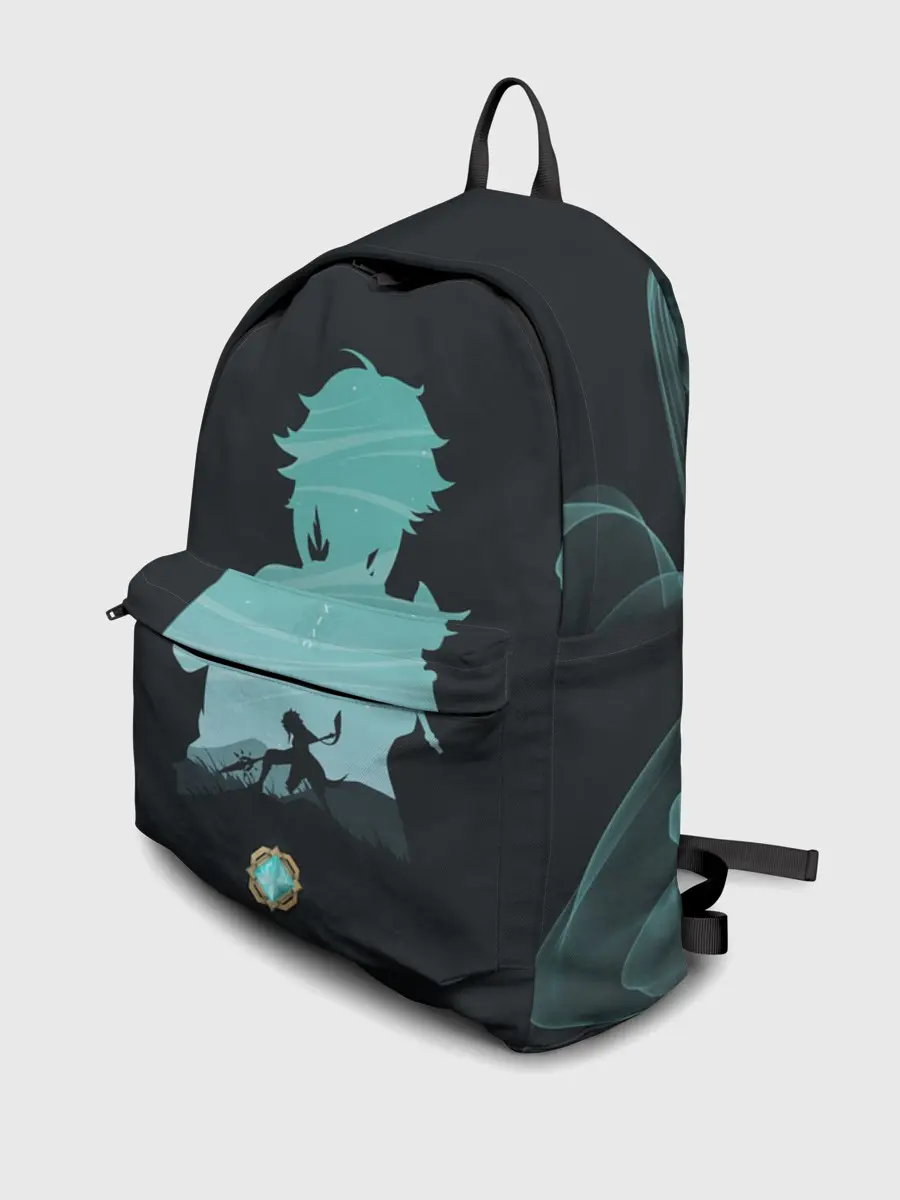 Рюкзак джинсовый / XIAO | СЯО | ГЕНШИН