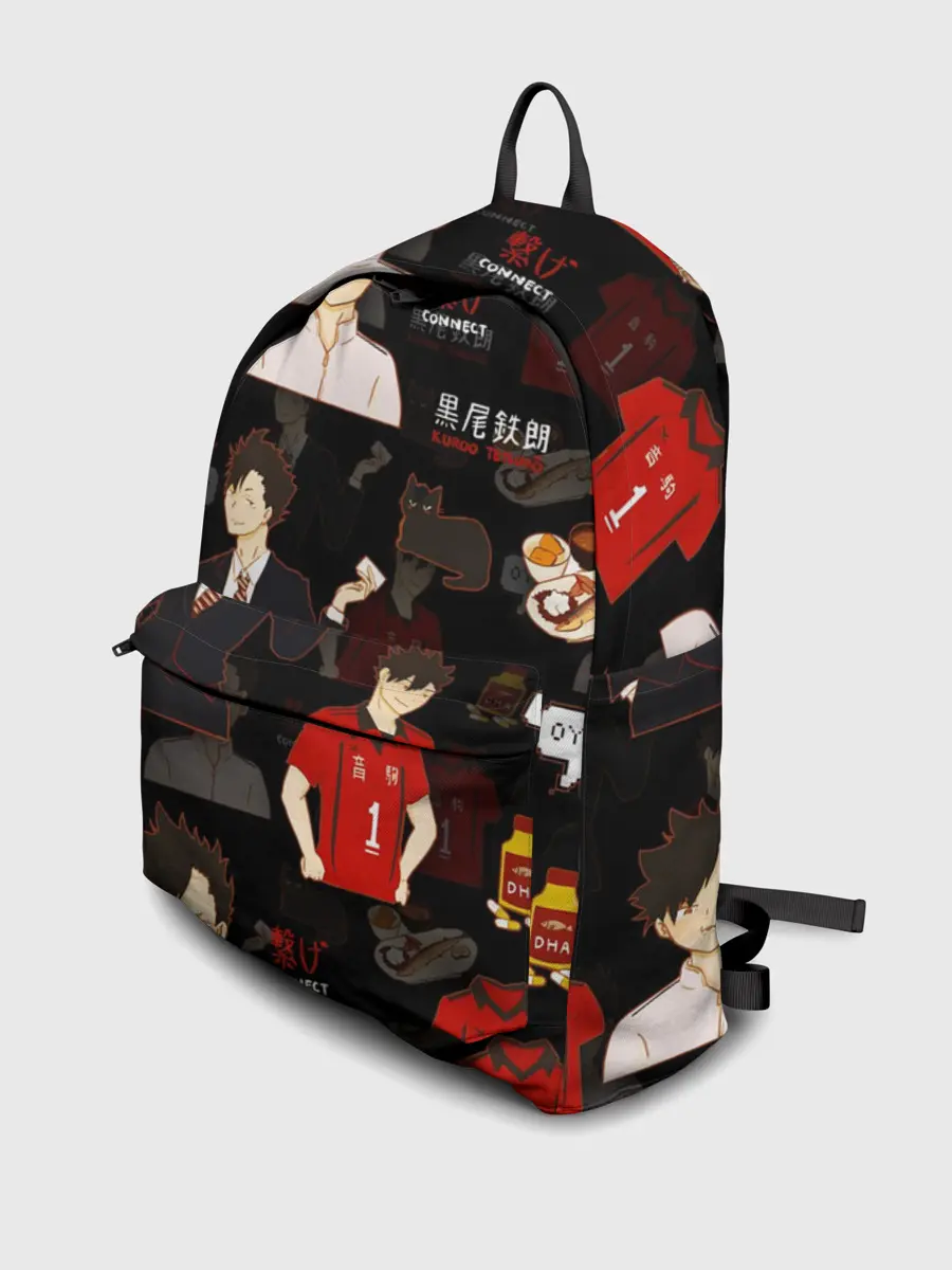 Рюкзак джинсовый / КУРОО ТЕЦУРО / TETSURO