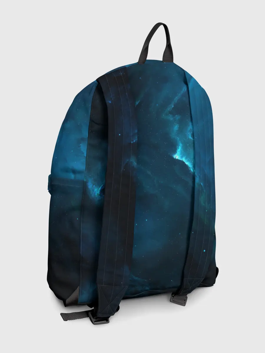 Рюкзак джинсовый / Котик Космонавт