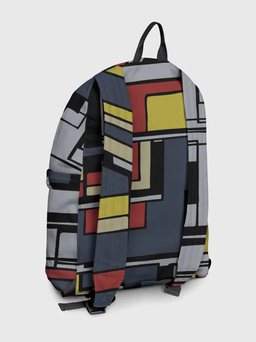 Рюкзак джинсовый / Геометрия