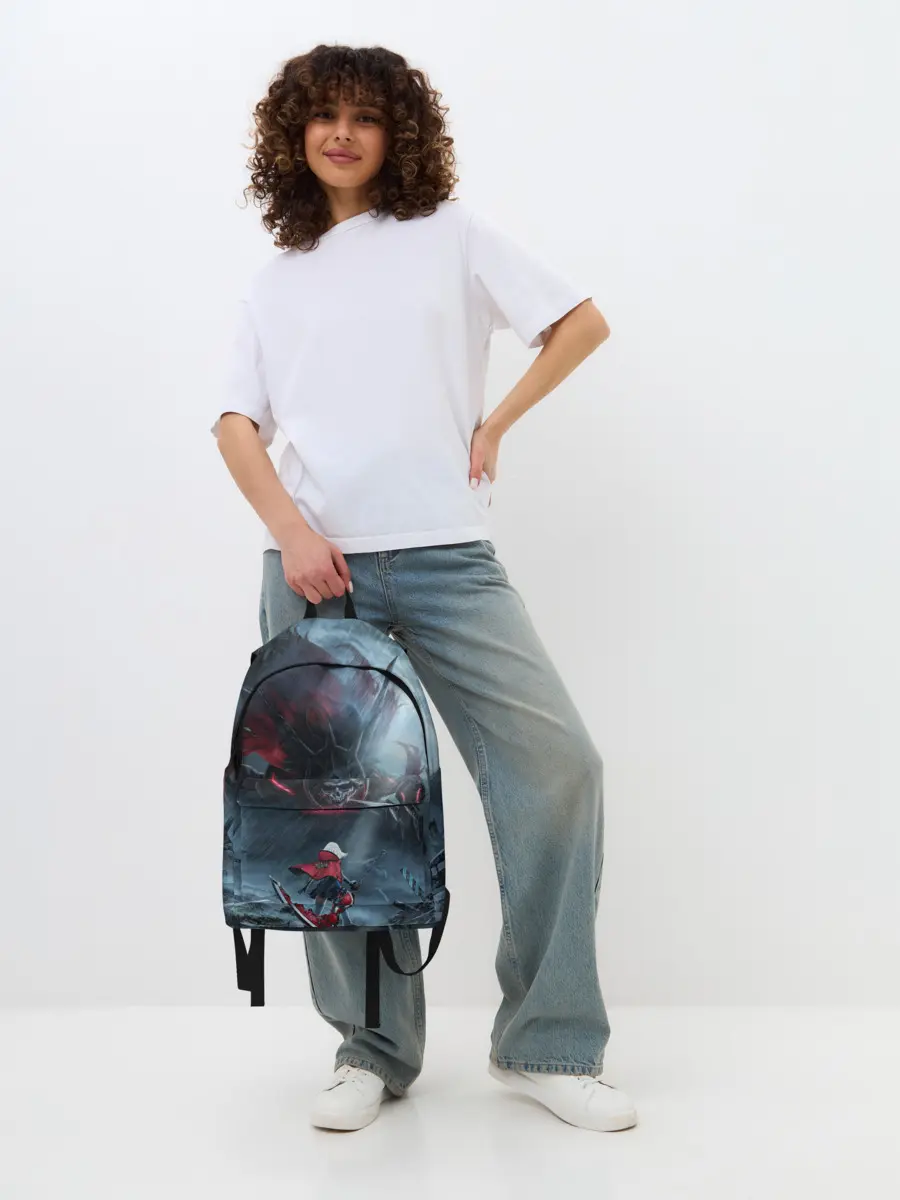 Рюкзак джинсовый / Ай | Хранительница могил