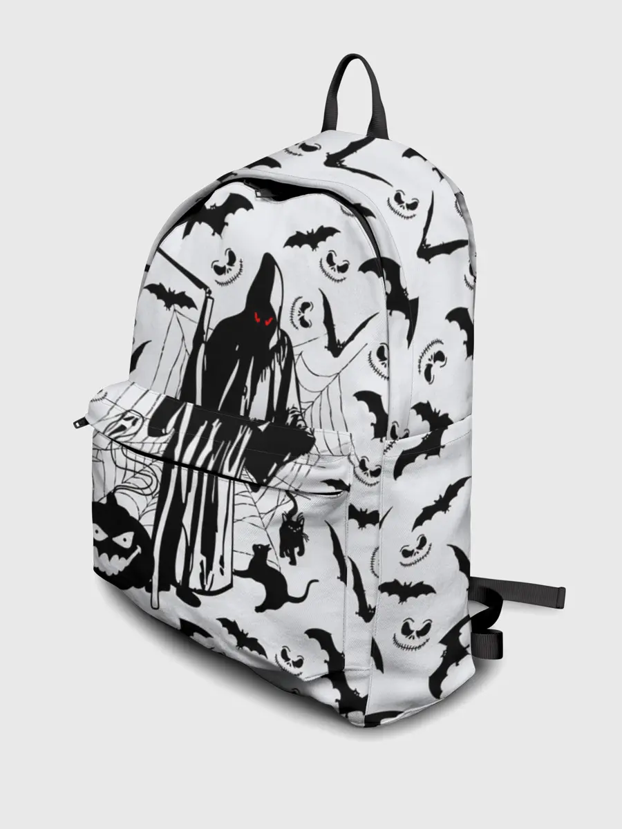 Рюкзак джинсовый / Хэллоуин, Grim Reaper