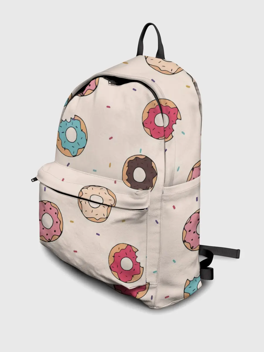 Рюкзак джинсовый / Кусанные пончики