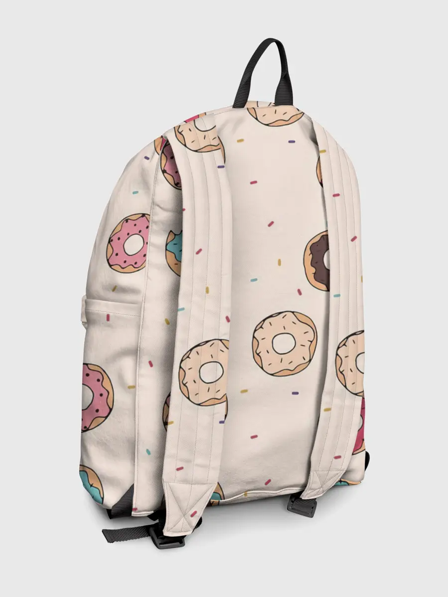 Рюкзак джинсовый / Кусанные пончики