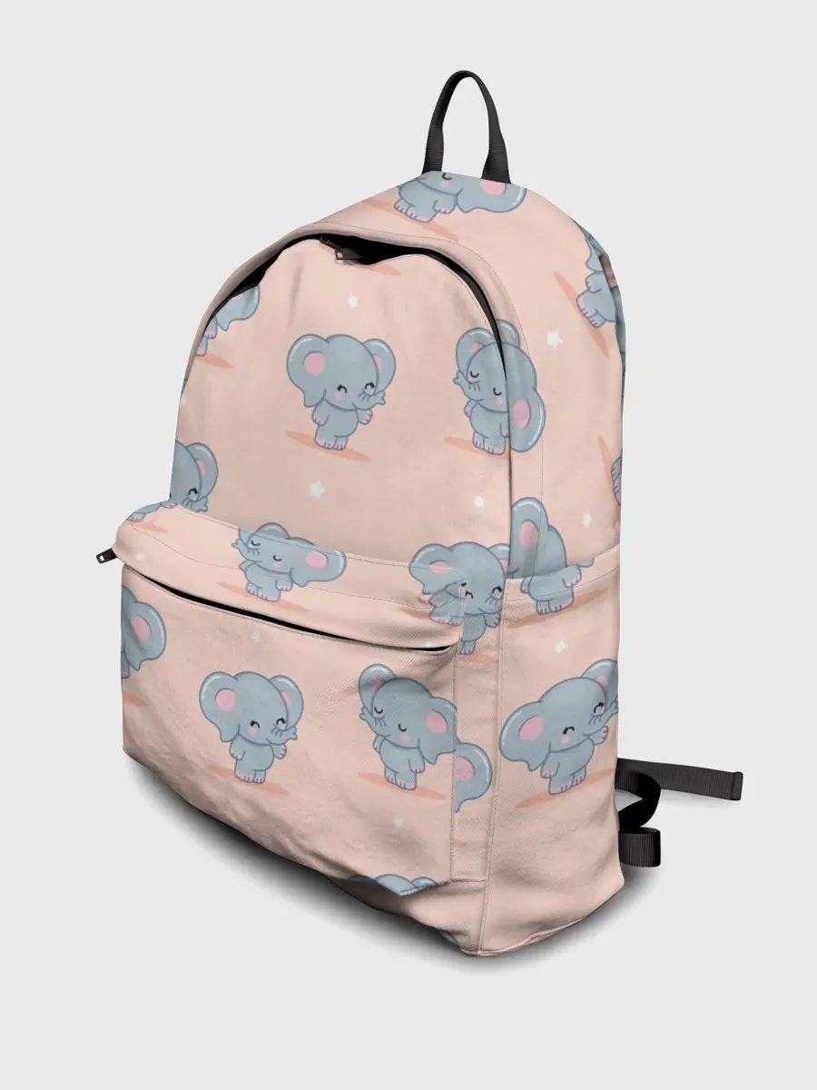 Рюкзак джинсовый / Слоники