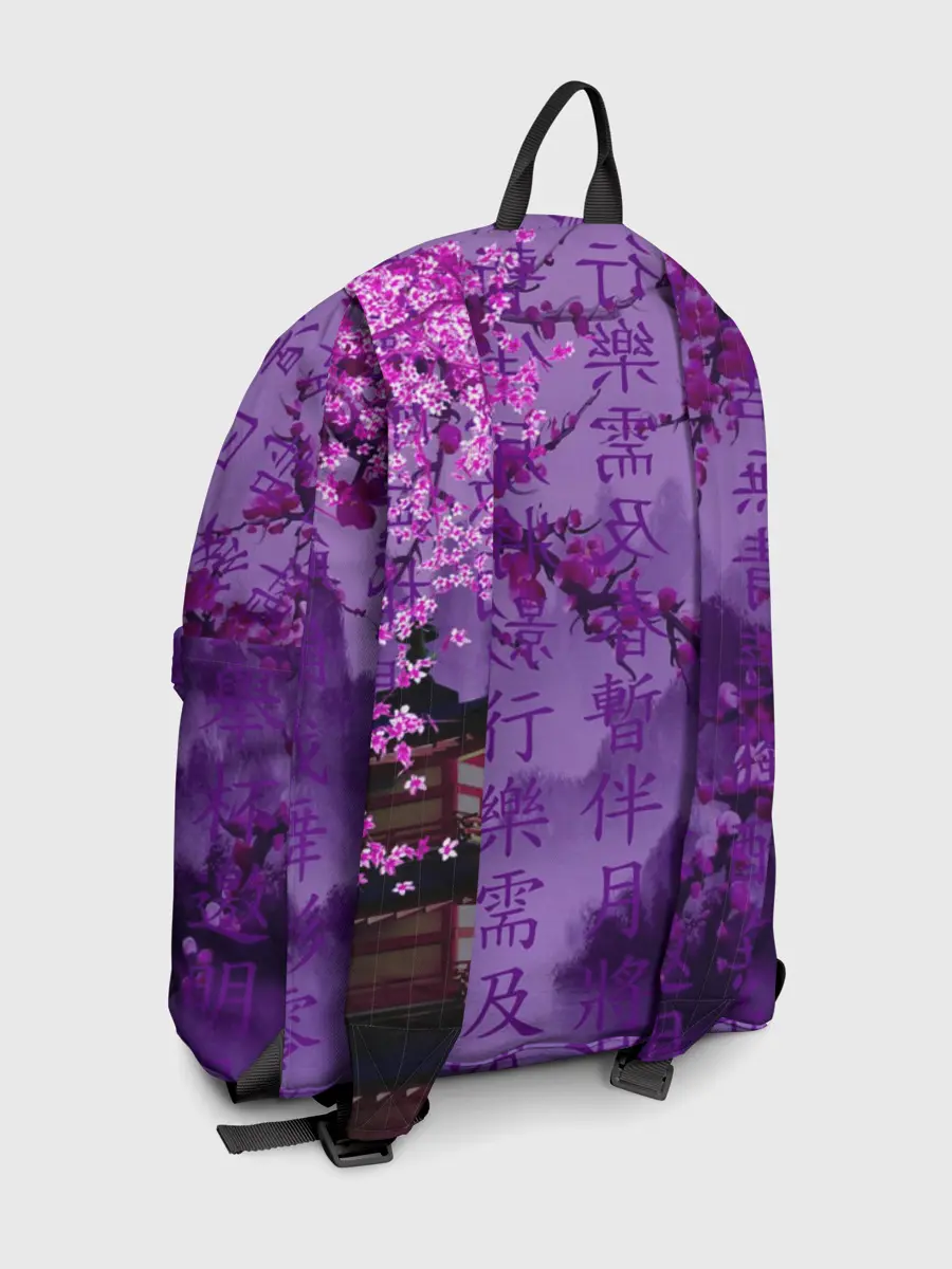 Рюкзак джинсовый / фиолетовый китай