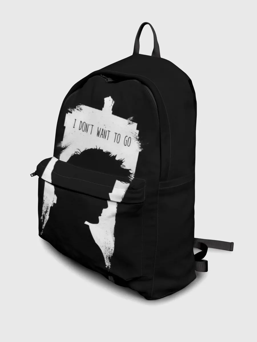 Рюкзак джинсовый / Я не хочу идти