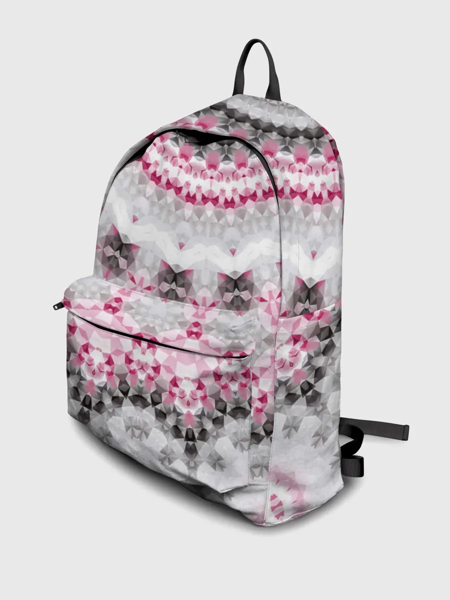 Рюкзак джинсовый / Абстрактный современный фон