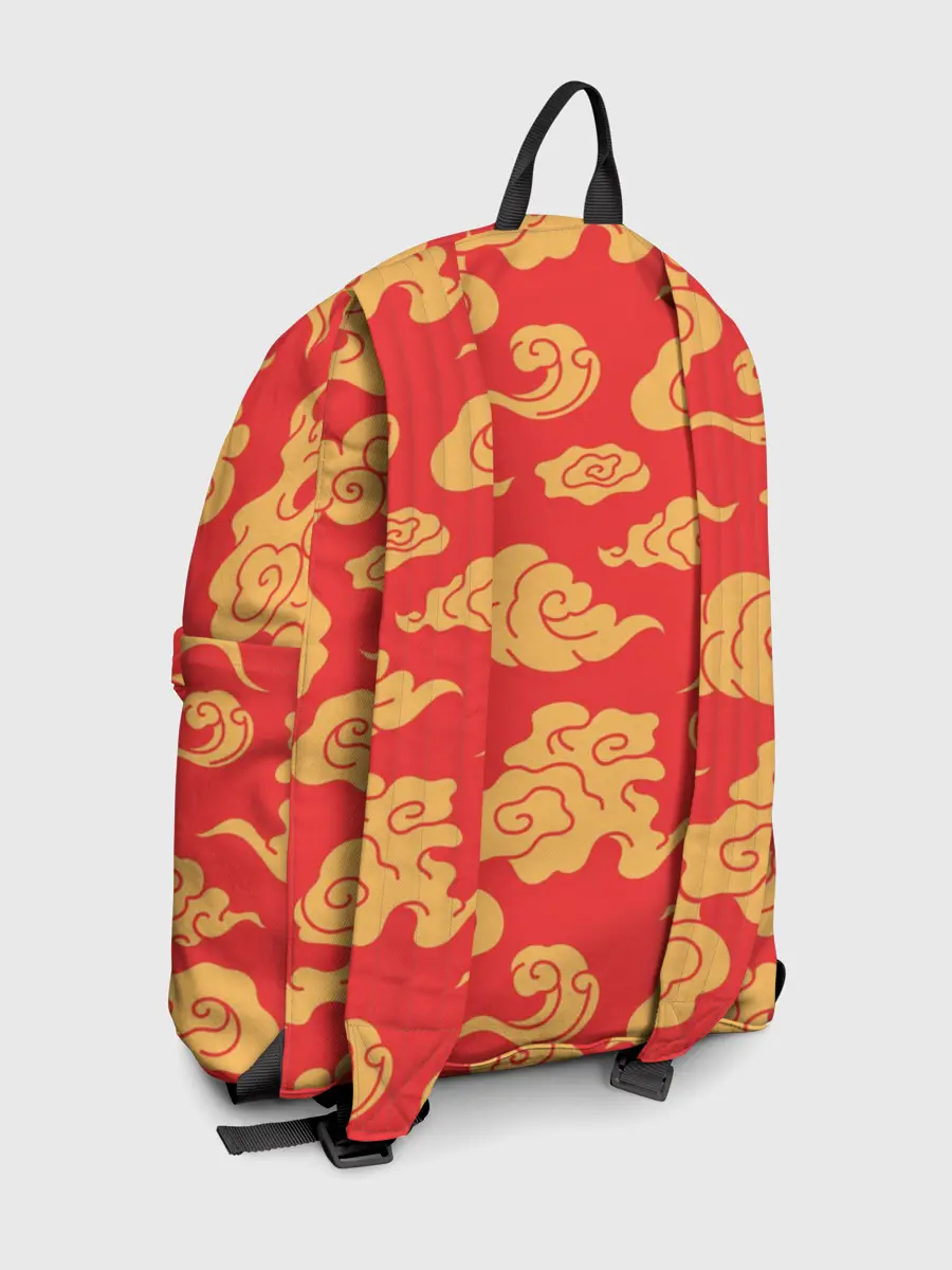 Рюкзак джинсовый / Западный узор облаков