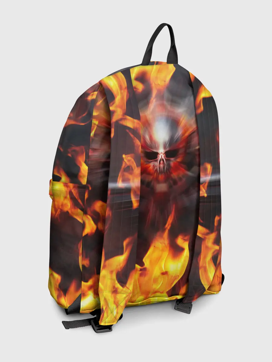 Рюкзак джинсовый / FIRE GEARS OF WAR | ПОСТЕР В ОГНЕ