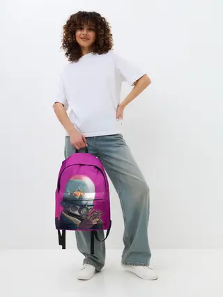 Рюкзак джинсовый / Эй Джей | Академия Амбрелла