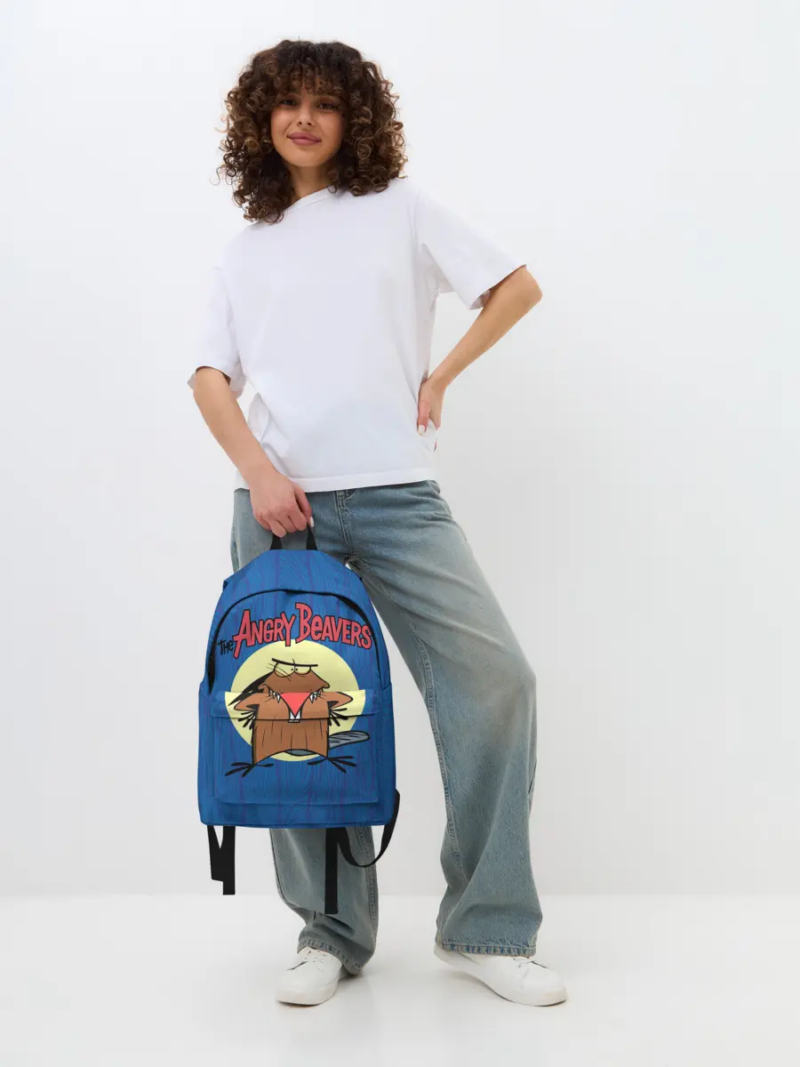 Рюкзак джинсовый / Крутые Бобры