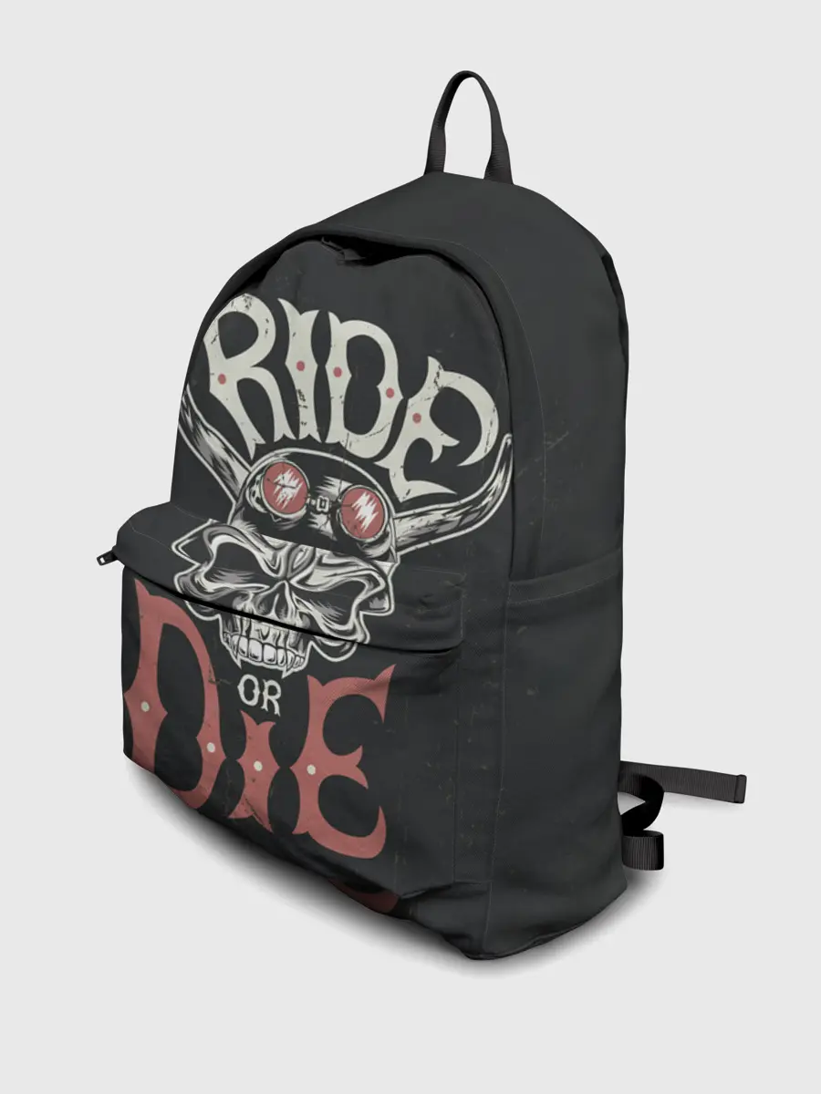 Рюкзак джинсовый / Ride or die