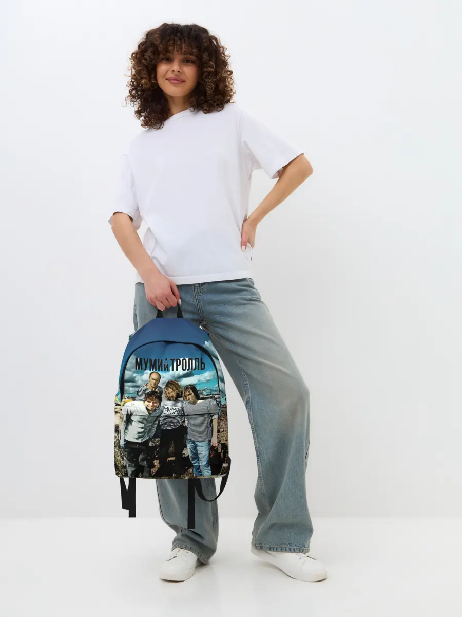 Рюкзак джинсовый / Мумий Тролль Владивосток 2000
