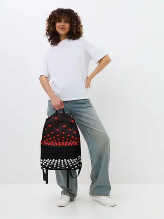 Рюкзак джинсовый / Абстракция