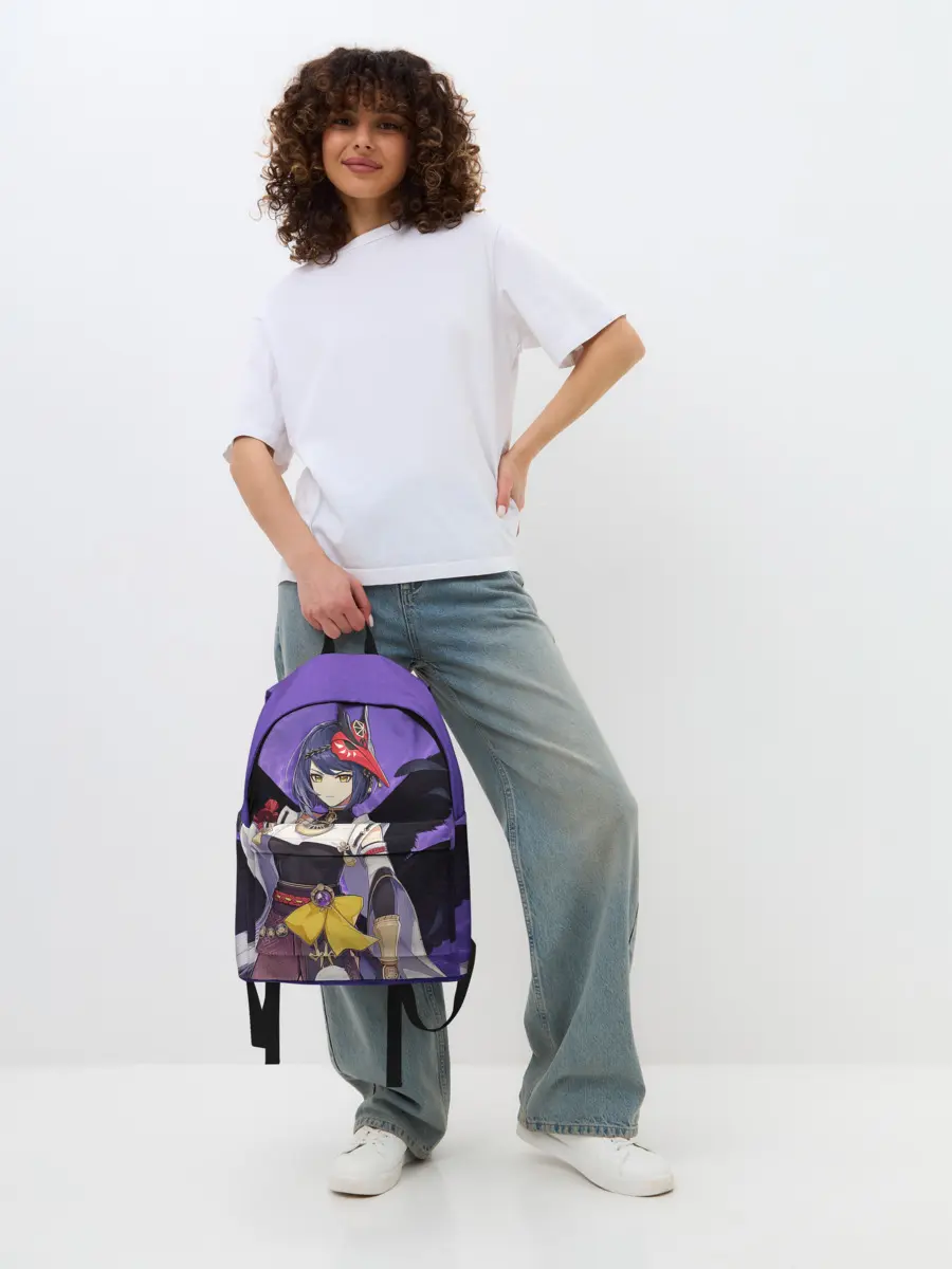 Рюкзак джинсовый / Kujou Sara | Genshin Impact