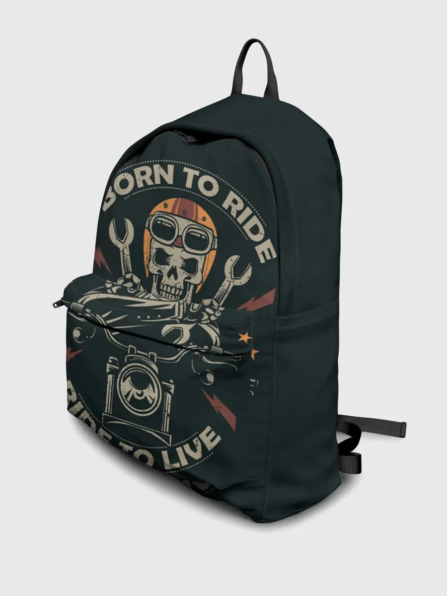 Рюкзак джинсовый / Прирожденный гонщик