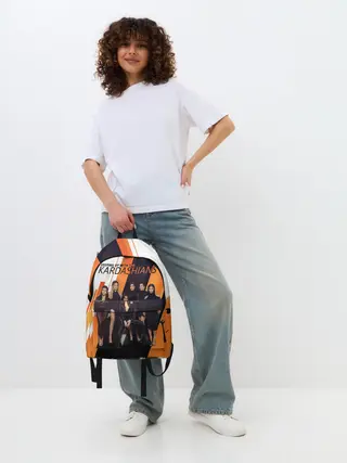 Рюкзак джинсовый / Семейство Кардашьян