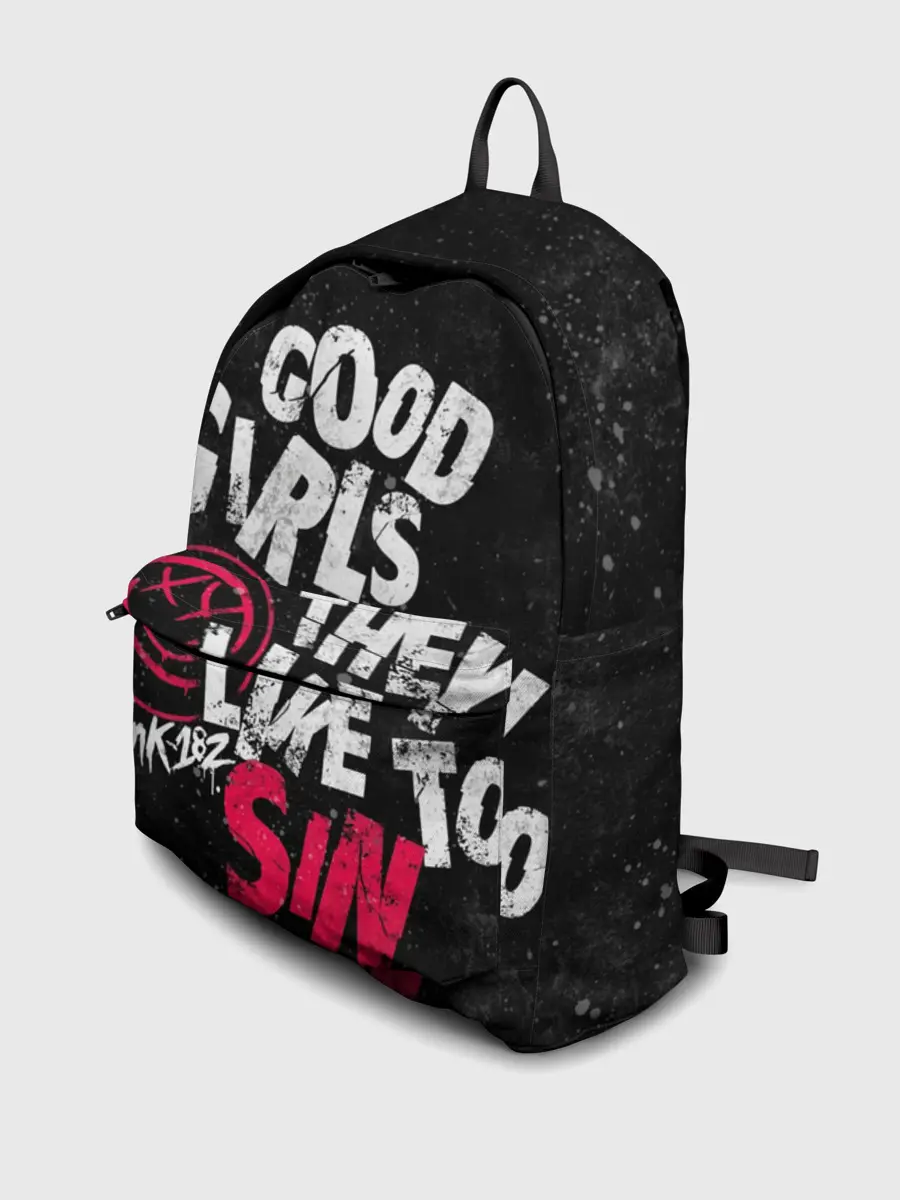 Рюкзак джинсовый / Blink 182, Good Girl