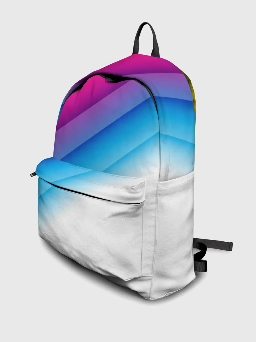 Рюкзак джинсовый / РАДУЖНЫЕ ПОЛОСЫ | RAINBOW