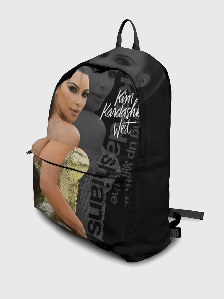 Рюкзак джинсовый / Ким Кардашьян