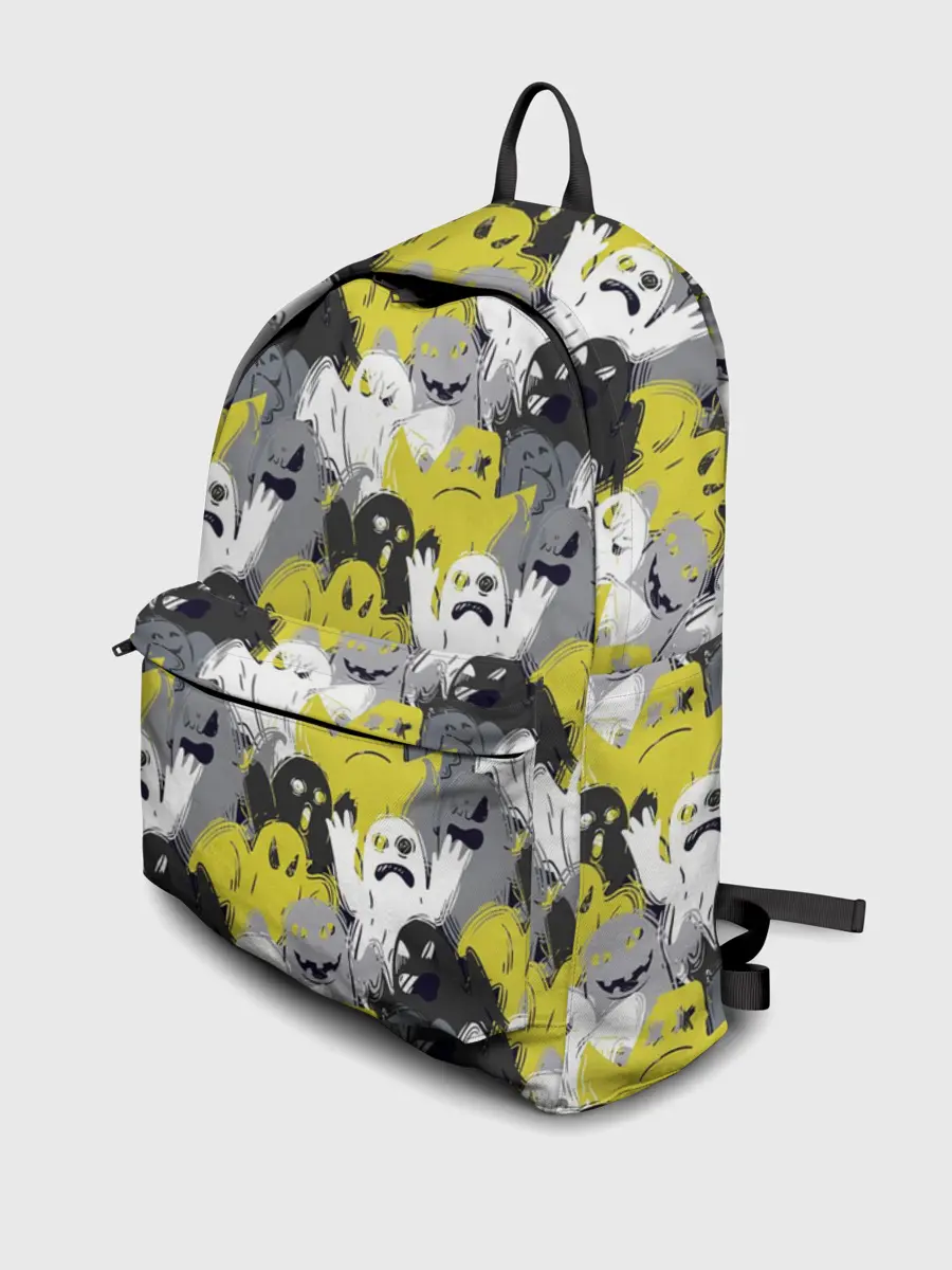 Рюкзак джинсовый / Привидения