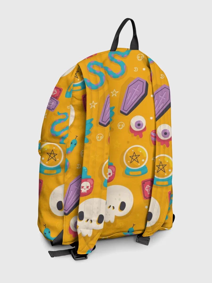 Рюкзак джинсовый / Весенний Хэллоуин